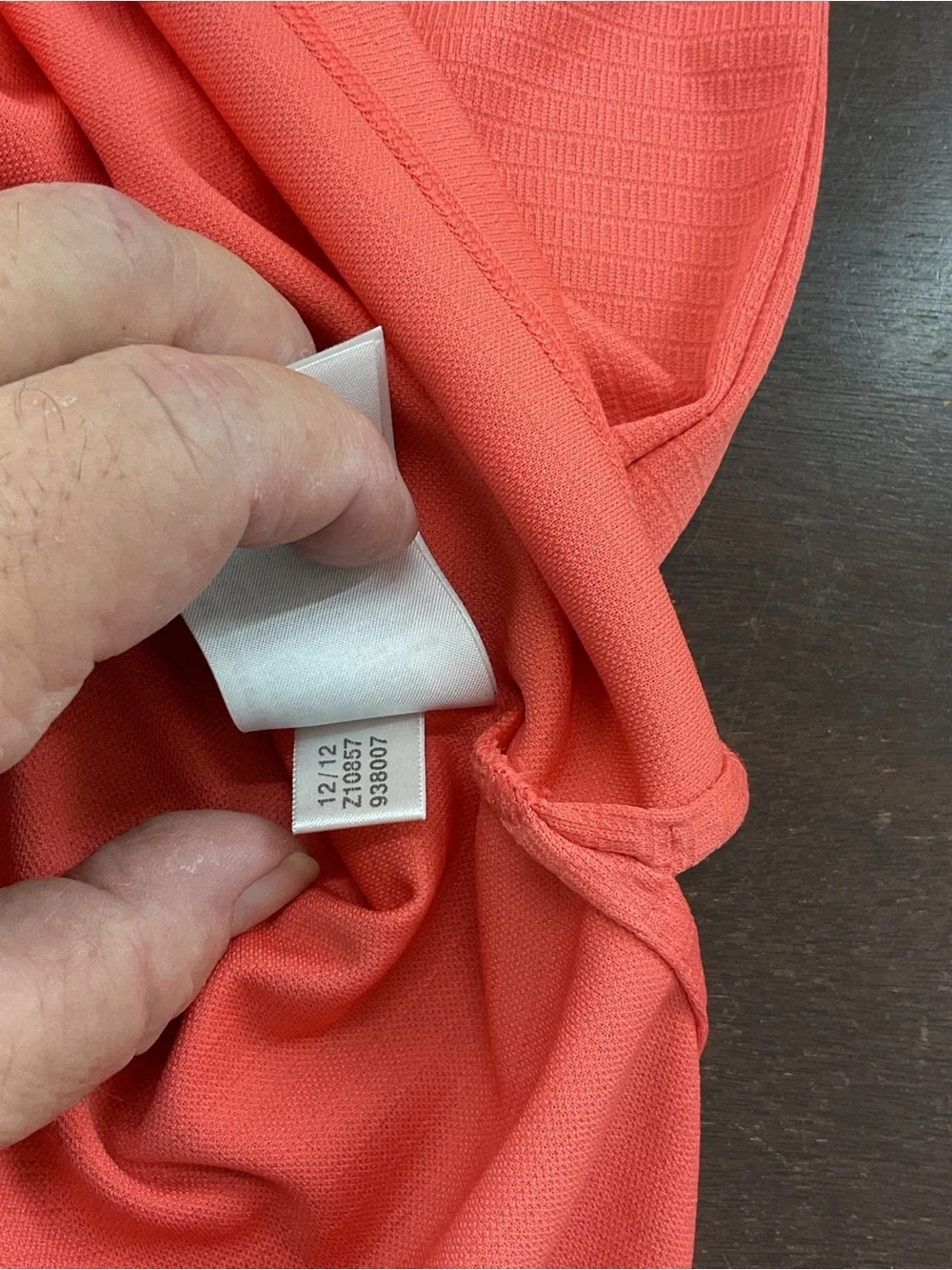 adidas Men's Coral-Red Polo Shirt